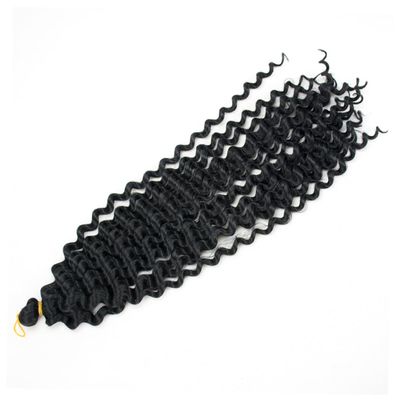 Angoily Boho Braids Human Hair Wig Curl Crochet Hair for Women African Wig for Women