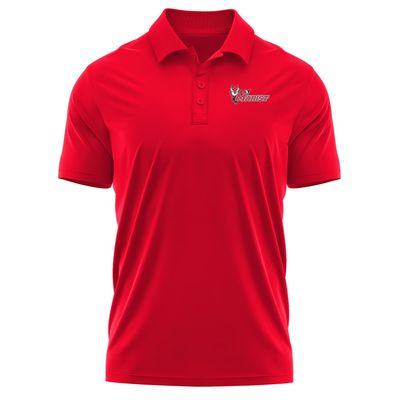 Campus Lab Marist College Adult Men's Polo Left Chest Logo, Red, Small