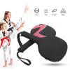 XHTLLO Taekwondo Kick Pad, Anti?Dropping Boxing Sanda Training Foot Hand Target Kick Pad, Portable Durability Kickboxing Striking Target Pad, for Karate Kickboxing TrainingRed view 2