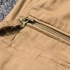 Mens Cargo Shorts, Men's Long Relaxed Fit Casual Work Shorts Outdoor Hiking Pants with Multi Pockets Khaki Shorts Men Golf Jeans Shorts Clothing Stretch Shorts Casual Pants (XXL, Khaki) view 4