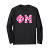 Phi Mu Sorority, Phi Mu Greek Letter Daisy Floral Long Sleeve T-Shirt view 1