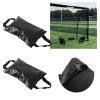 XHTLLO Sports Net Sandbag, PVC Clamp Windproof Sports Sandbag, Multilayer Hook and Annulus Sealing Portable Weighted Anchors Goal Frame Sandbag, for Baseball Net, Soccer Goals view 3