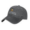 Saftbak Funny Hat Life is Better with Cigars and Bourbon Hat for Men Dad Hats Graphic Caps Deep Heather view 2