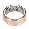 FOSA Smart Health Ring, NFC Sleep Monitor with Temperature Tracking, Step Counter, IP68 for Video Scrolling, Book Page Flipping (Gold) view 1