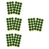 Yardwe 4sheets Pool Table Marker Dots Self-Adhesive Billiard Stickers for Accurate Positioning Green Dots for Snooker and Billiards Use Essential Pool Table Accessory view 1
