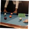 Yardwe 4sheets Pool Table Marker Dots Self-Adhesive Billiard Stickers for Accurate Positioning Green Dots for Snooker and Billiards Use Essential Pool Table Accessory view 2
