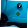 Yardwe 4sheets Pool Table Marker Dots Self-Adhesive Billiard Stickers for Accurate Positioning Green Dots for Snooker and Billiards Use Essential Pool Table Accessory view 4