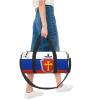 ARESU Flag Of The Russian Orthodox Army Duffel Bag Gym Bag Sports Bags Foldable Travel Bag Multipurpose Backpack view 2