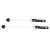 2pcs Bike Skewers, 2Pcs Ultralight Titanium Alloy Quick Release Axle Skewers Set ycle Replacement Repair Parts Accessory, Bicycle Quick Release Levers Front and Rear for Road Mountain Bicycle view 1