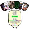 Personalized Pickle Ball Paddles Cover Add Your Own Image Logo Text, Custom Pickleballs Paddle Covers for Birthday Festival Gifts, LemonChiffon view 1