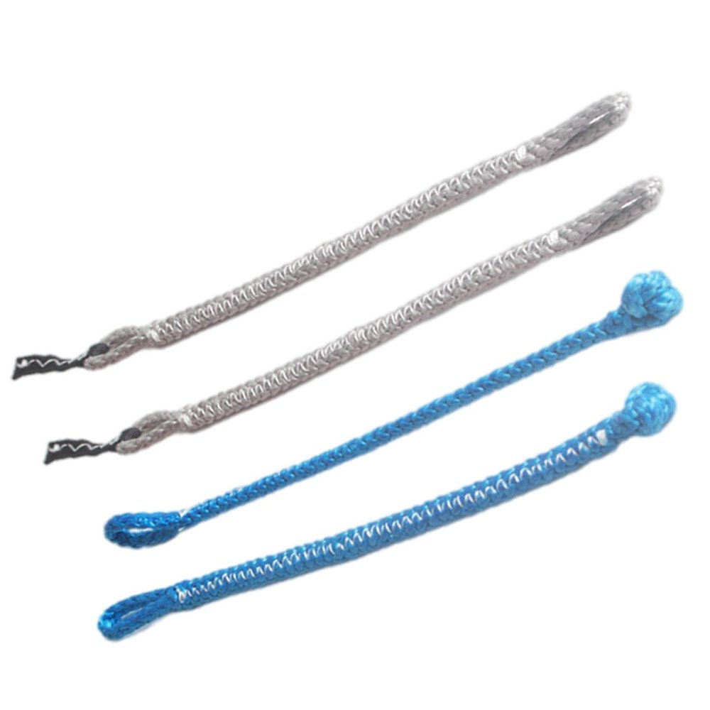 NineFit Basics Premium Kiteboarding Pigtails Set for Bar Repair - and Reliable, Gray Blue, Multi