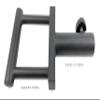 Trenbon Single Press Landmine Attachment Handle for Exercise Barbell Home Gym Equipment (Black Olympic 2-inch) view 3