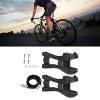 Bike Pedal Strap Bikes Toe Clip Black Bikes Pedal Fixed Straps Plastic Bikes Pedal Regulable Straps Anti Slip Bikes Pedal Belt for Adults Kids view 2