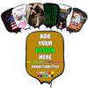 Custom Padded Pickleballs Paddle Cover with Your Own Picture Name Logo, Customized Rackets Cover Personalized Pickle Ball Paddle Case, DarkGoldenrod view 1