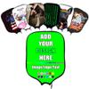 Custom Pickleballs Paddles Cover, Personalized Rackets Cover with Design Your Photo Text Logo, Fits Most Racquet, 8.5"x11.5", Lime view 1