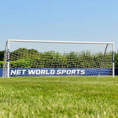FORZA Aluminum Soccer Goals [11 Sizes] | Professional Soccer Goal Posts *The Goal Nets Used by MLS & Premier League Clubs* (Alu60 Freestanding, 12ft x 4ft)