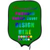 Custom Rackets Cover, Customized Pickleballs Paddle Protective Covers with Your Image Logo Name, Holder Fits Most Paddles, Green view 2
