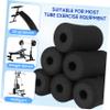 Baluue 6pcs Roller Pad for Gym Equipment Sit up Board Replacement Comfortable Sponge Material for Leg and Foot Support Easy to Clean Exercise Accessory view 3