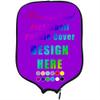 Custom Pickleballs Paddles Cover, Personalized Rackets Cover with Design Your Photo Text Logo, Fits Most Racquet, 8.5"x11.5", DarkViolet view 2