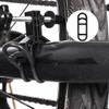 CNAFGBGG 10PCS Bicycle Silicone Band Bike Mounting Strap Bike Silicone Mount Band Handlebar Holder for Torch Bicycle Light Black view 2