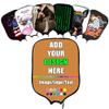 Custom Pickleballs Paddles Cover, Personalized Rackets Cover with Design Your Photo Text Logo, Fits Most Racquet, 8.5"x11.5", Peru view 1