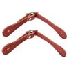 Yctze Genuine Leather Equestrian Spur Strap, Horse Riding Accessories, Ideal for Men, Women, Kids - Suitable for and Cowboy Boots, for Horse Care Products (Brown) view 2