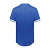 Augusta Sportswear Cutter+ Full Button Baseball Jersey Royal/White S view 4
