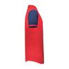 Augusta Sportswear Cutter+ Full Button Baseball Jersey Scarlet/Navy S view 2