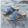 Ladmiple Orthopedic Shoes For Women Wide Width Slip On Women's Sandals Platform Peep Toe Wedge High Heel Slip On Shoes view 3
