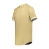 Augusta Sportswear Cutter+ Full Button Baseball Jersey Vegas Gold/White S view 1