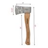 Big Horn 15142 21 Oz Hatchet Axe with Hickory Handle view 3