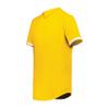Augusta Sportswear Cutter+ Full Button Baseball Jersey Gold/White S view 1