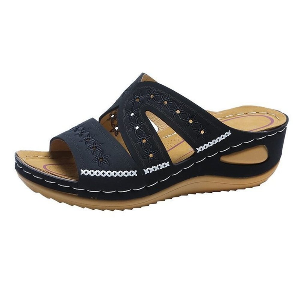 Ladmiple Sandals Women Fashion 2024 Women's Orthopedic Sandals Comfortable Arch Support Orthotic Flip Flops Dressy Summer Wide Width Cute Walking Slides Beach Shoes 2024