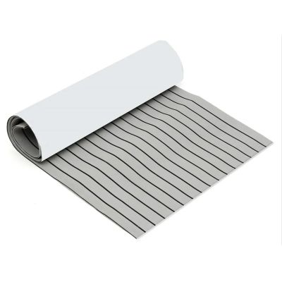 UNKOMN Marine Hardware Self-Adhesive Foam Teak Decking EVA Foam Boat Flooring Faux Teak Decking Sheet Accessories Marine Boat Deck Mat 3000x900x6mm (Color : Red)