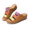 Ladmiple Sandals Women Comfortable Black Womens Fashion Orthotic Slides Ladies Lightweight Athletic Sandals Slip On Slippers With Comfortable Plantar Fasciitis Arch Support view 2