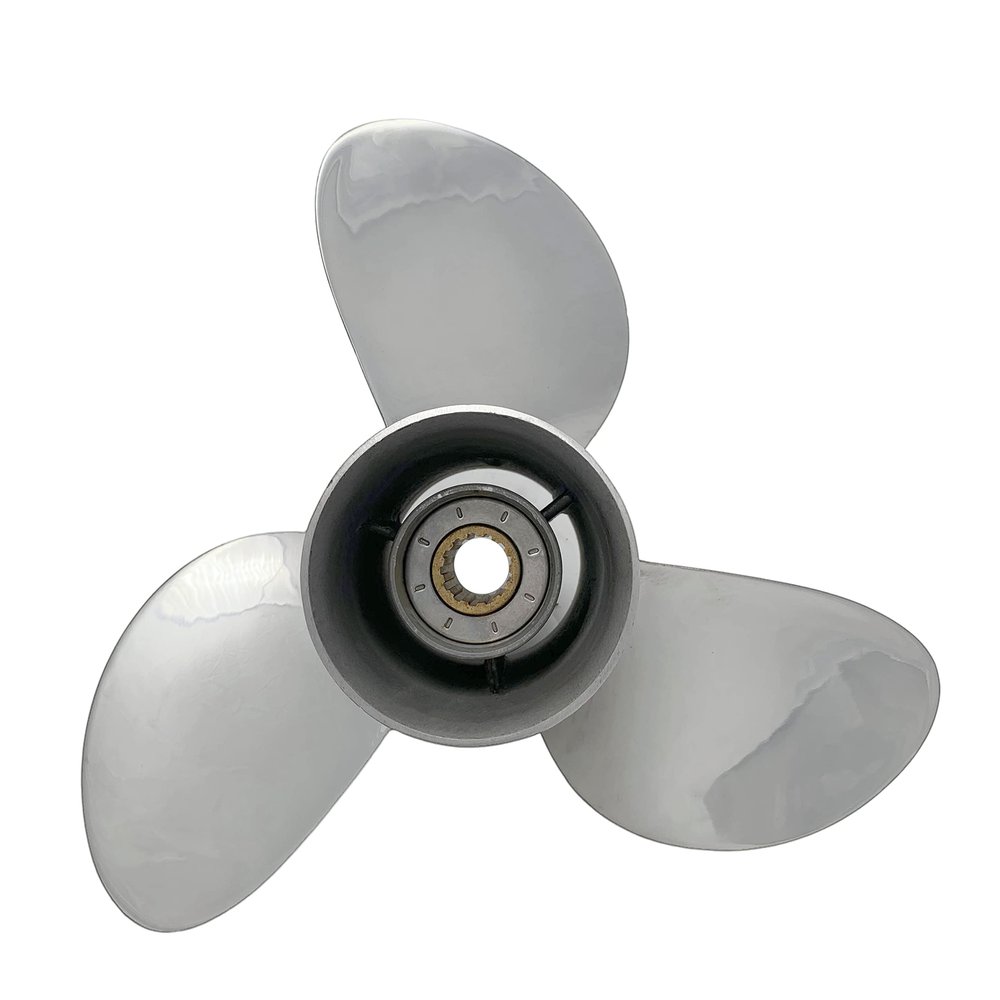 BARDOVEN 40-60HP 11-1/4x14 Stainless Steel Propeller 13 Tooth SS Prop for Yamaha Outboard 11.25x14