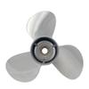 BARDOVEN 40-60HP 11-1/4x14 Stainless Steel Propeller 13 Tooth SS Prop for Yamaha Outboard 11.25x14 view 4