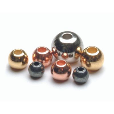 Umpqua Standard Brass Bead 4.6 mm Black Nickel