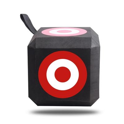 Leopacat Archery Target Cube, 23cm 6 Sided EVA Archery Shooting Bow Aiming Cube with Carry Handle Outdoor Recurve Bow and Arrow Straight Pull Bow General Equipment Lightweight Self Healing Foam