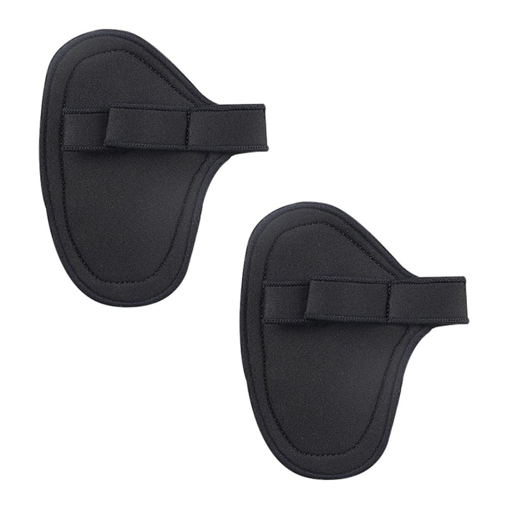 CORHAD 1pair Non-Slip Professional Weightlifting Half Finger Gloves for Training and Comfortable Grip for Gym Workouts and Barbell Exercises Black