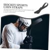 HANABASS Mouth Guard Strap for Hockey Helmet Guard Accessories Hockey Helmet Mount Chin Straps view 3