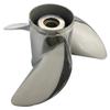 BARDOVEN 60-130HP 13-1/4x17 Stainless Steel Propeller 15 Tooth SS Prop for Yamaha Outboard 13.25x17 view 3