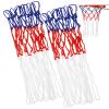 CORHAD 2pcs Heavy Duty Basketball Net Set Woven Replacement for Indoor and Outdoor Practice Weather Resistant Strong Load-Bearing Capacity for Training and Games view 1