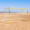 FORZA Aluminum Beach Soccer Goals | Portable & Easy to Move | Weatherproof & Long Lasting | 2 Sizes and Styles (Alu60, 18ft x 7.3ft (Single)) view 1