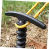 Yardwe 8pcs Camping Tent Stakes Nylon Ground Anchor Tent Pegs Pin Heavy Duty Nails for Camping view 3