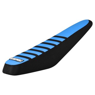 Enjoy Mfg Seat Cover - Compatible with ZOOZ UU750 UU1100 UF1200 E-Bike #391 (Black/Light Blue/Black)
