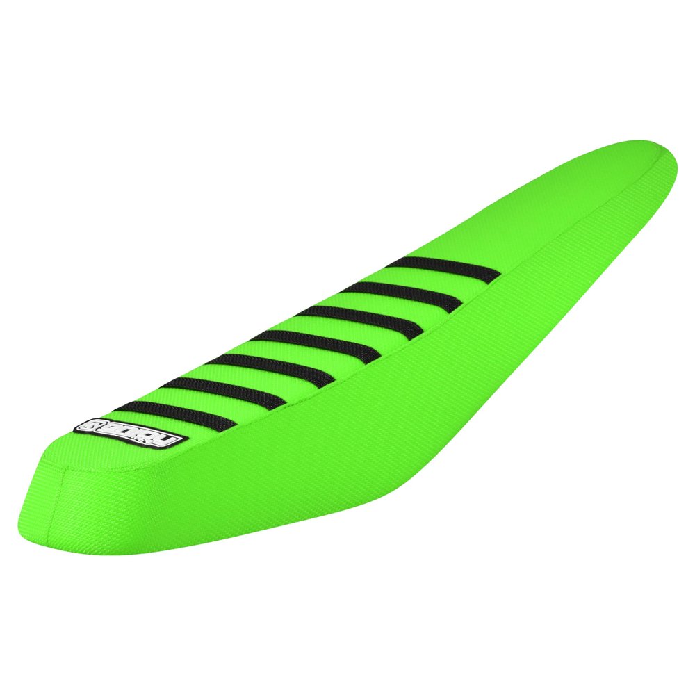 Enjoy Mfg Seat Cover - Compatible with ZOOZ UU750 UU1100 UF1200 E-Bike Black w/Ribs #391 (ONE Color/Black Rib) (All Florescent Green/Black Ribs)