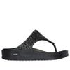 SKECHERS Women's FOAMIES Arch Fit Cali Breeze - Shine On 3Pt, Black, 6 view 4