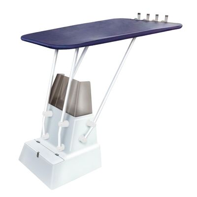 Oceansouth Heavy Duty T-Top - Console Mount - 1 3/4'' Aluminum (White Powder Coated Frame, Navy Blue)