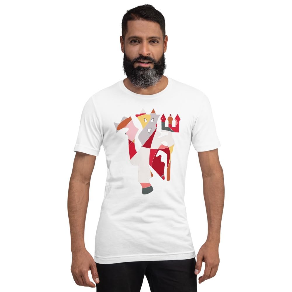 Abstract Devil - Unisex T-Shirt White